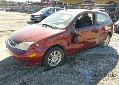 2007 Ford Focus S/Se/Ses из США, поврежденный, VIN 1FAHP31N17W191001